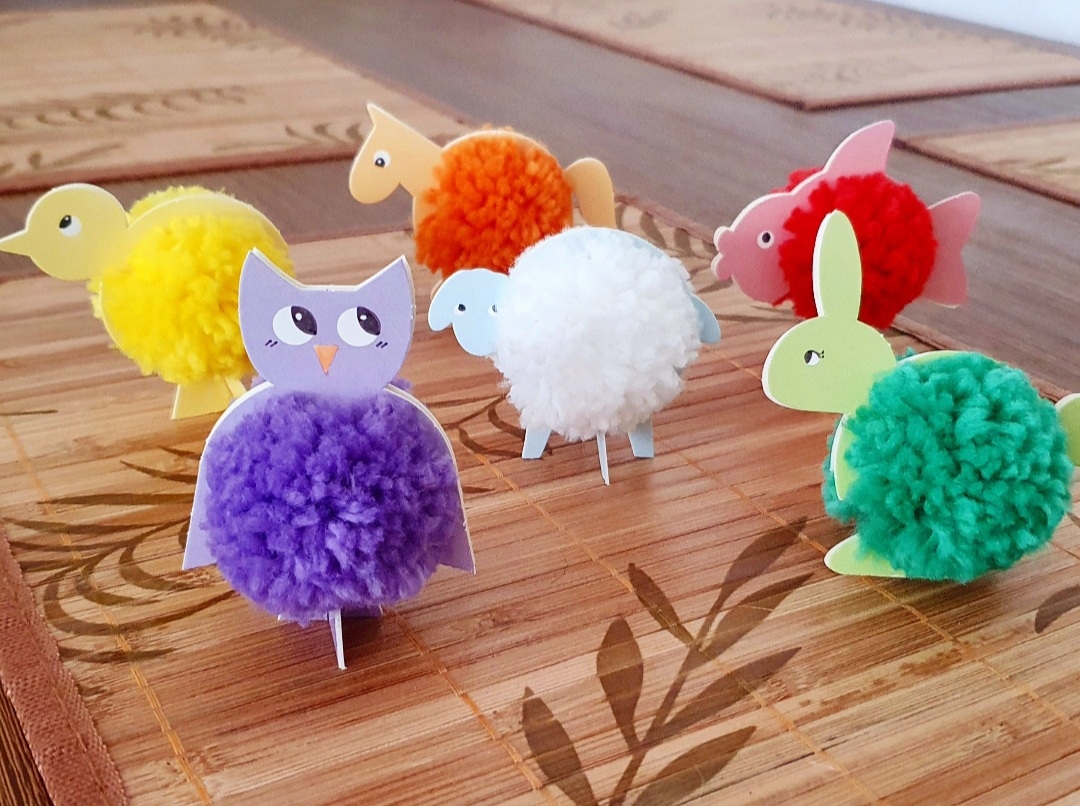 Pompon-Tiere Pompon-Tiere