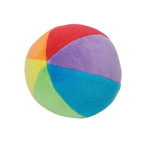 Ball mit Rassel Regenbogenfarben Ball mit Rassel Regenbogenfarben