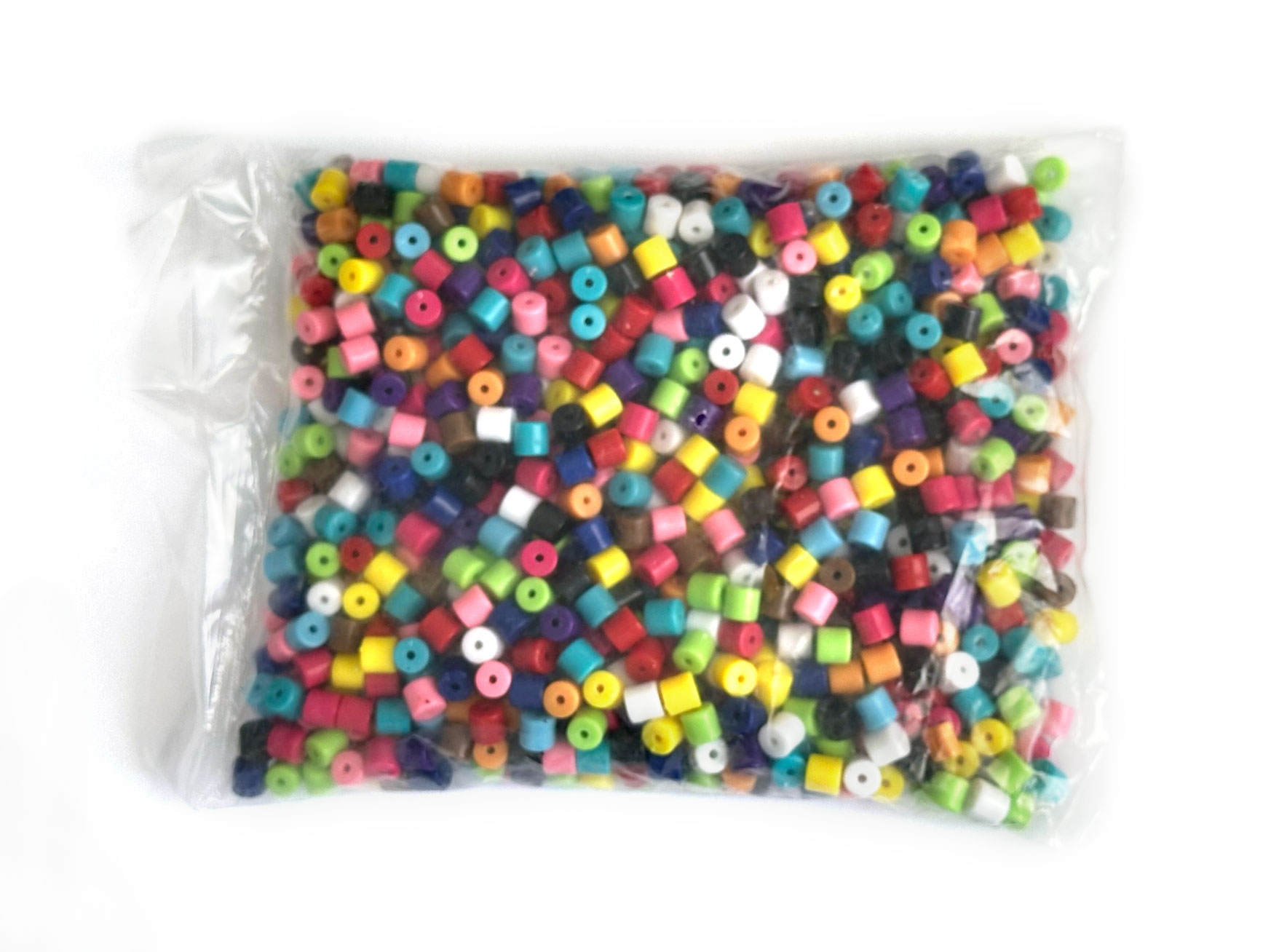 Perlenmix Bunt Walzenform Perlenmix Bunt Walzenform