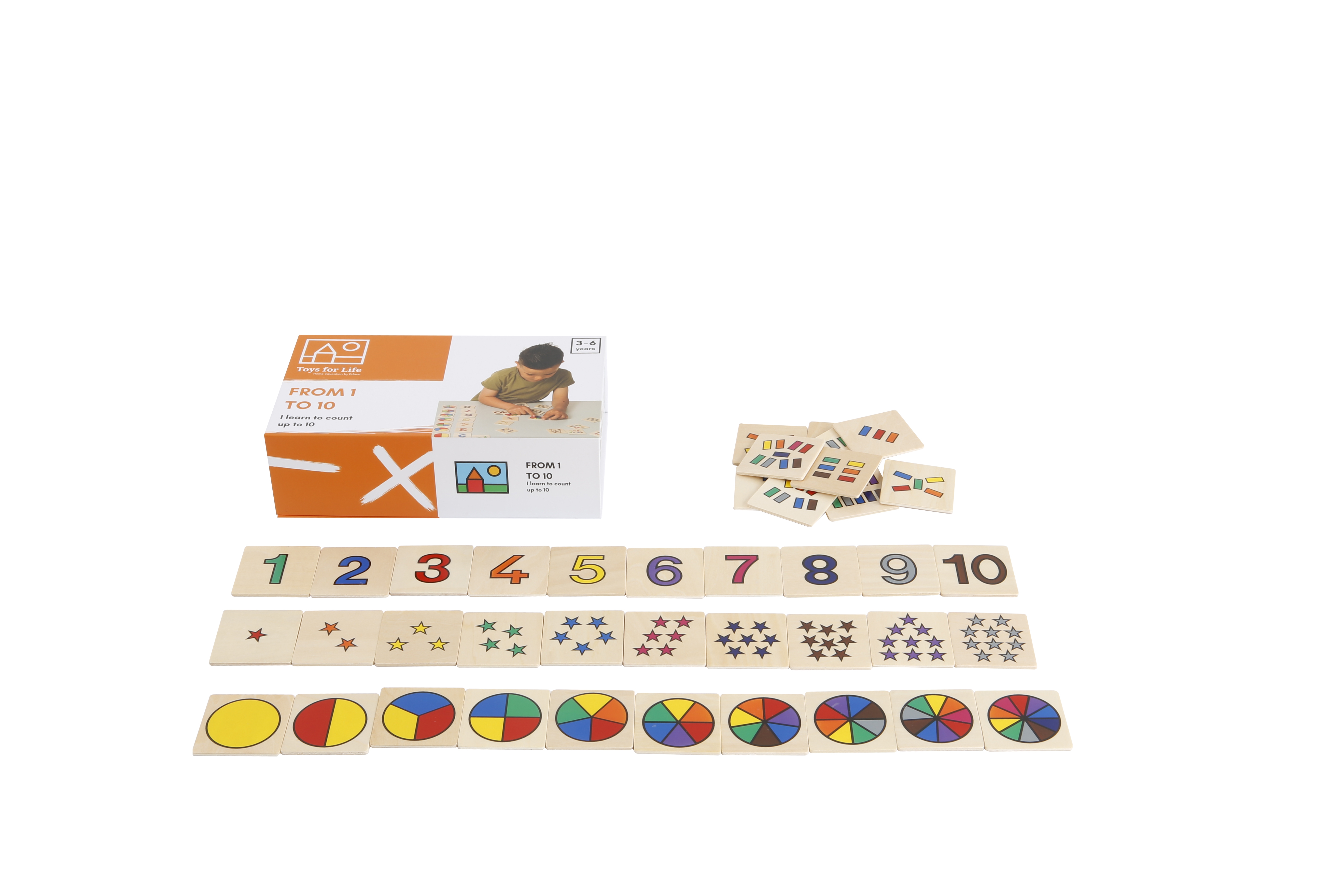 "From 1 to 10" - Von 1-10 zählen und erkennen "From 1 to 10" - Von 1-10 zählen und erkennen