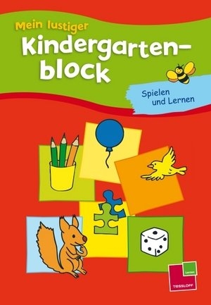 Mein lustiger Kindergartenblock - Spielen & Lernen