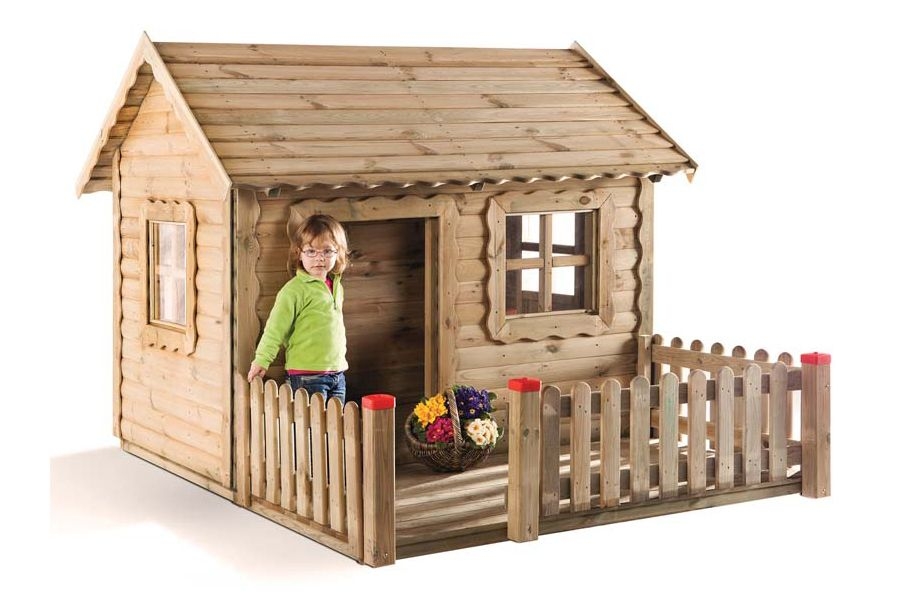 Spielhaus „Lucas“ - Holzhaus mit Veranda