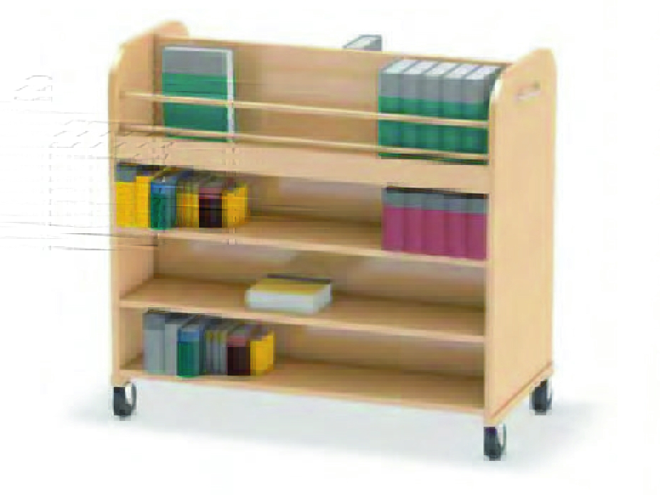 Bücherwagen "Lese-Erna" Bücherwagen "Lese-Erna"