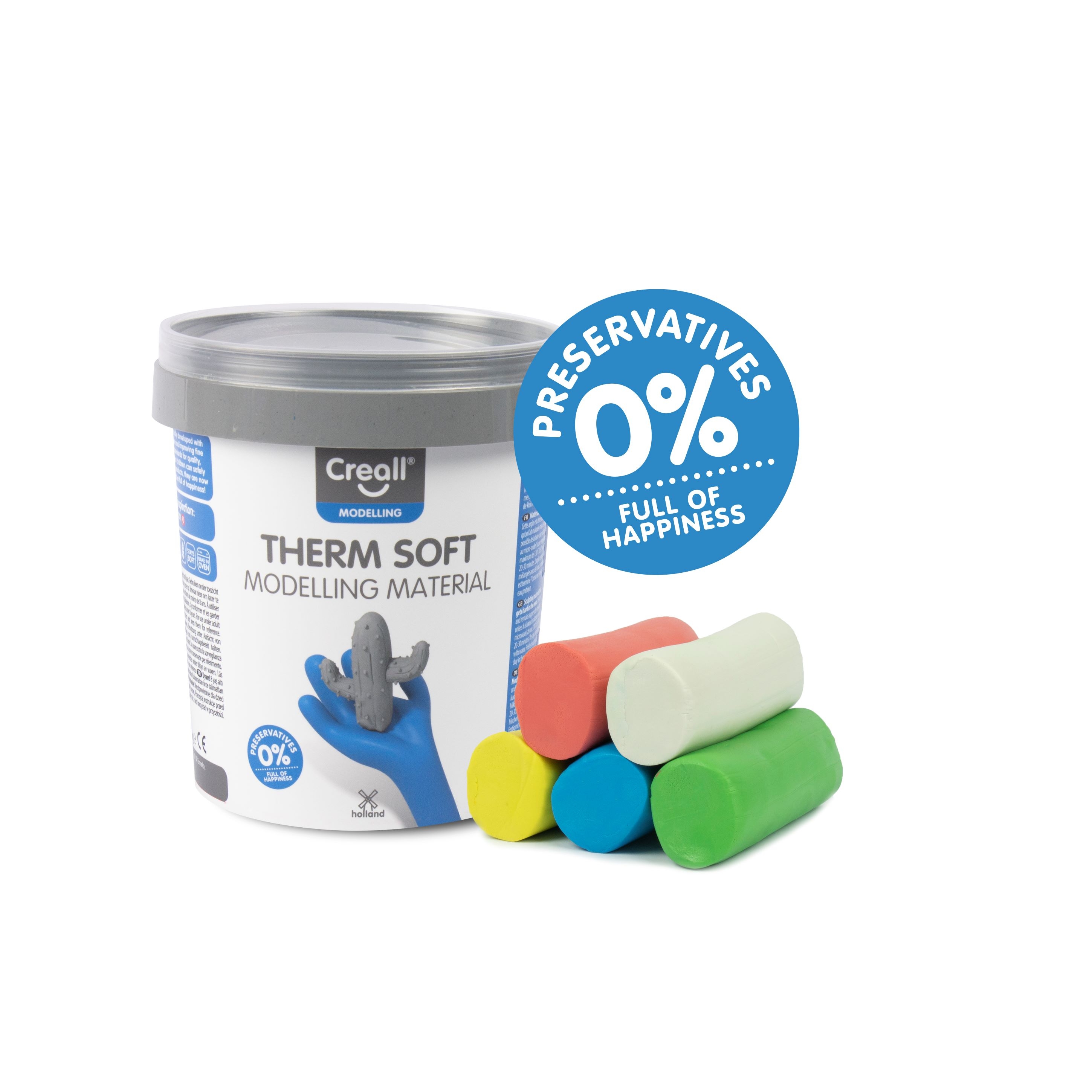 Creall Therm Soft Happy 5x400g Set. Creall Therm Soft Happy 5x400g Set.