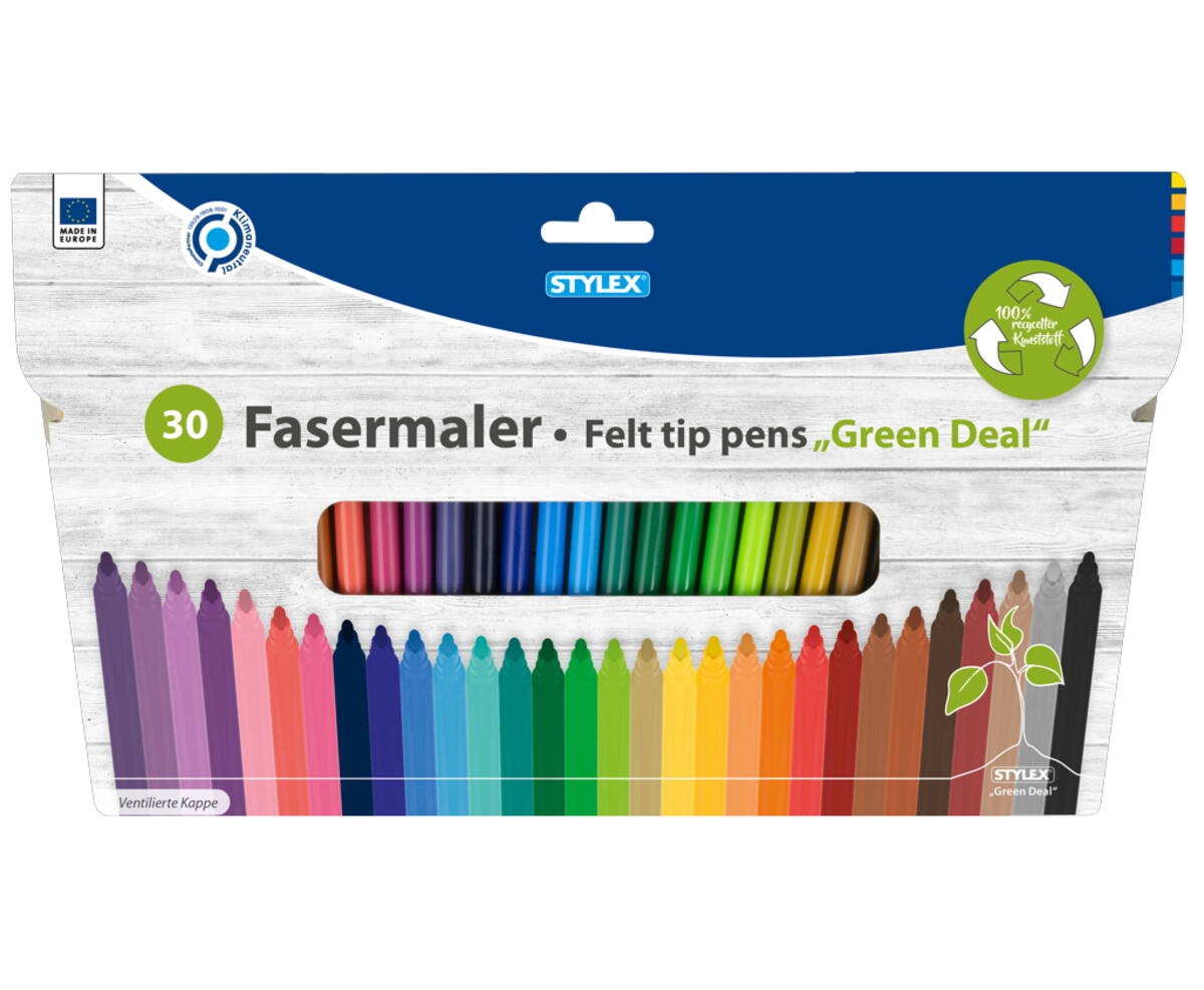 Fasermalstifte, 30 Stück Fasermalstifte, 30 Stück