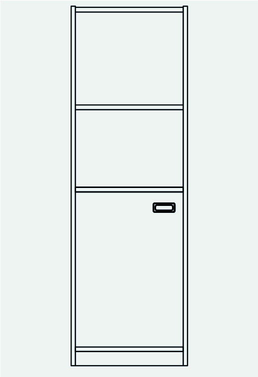 Hochschrank "Korpus-Classic" Hochschrank "Korpus-Classic"