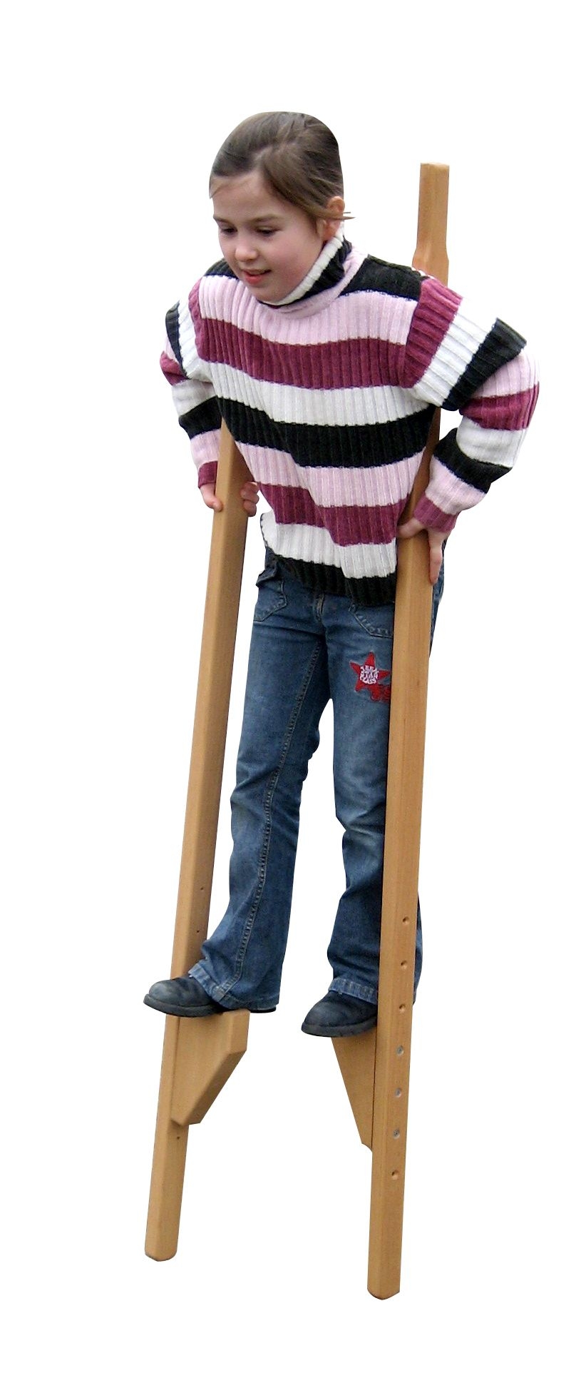 Stelzen aus Buchenholz, 1 Paar Stelzen aus Buchenholz, 1 Paar