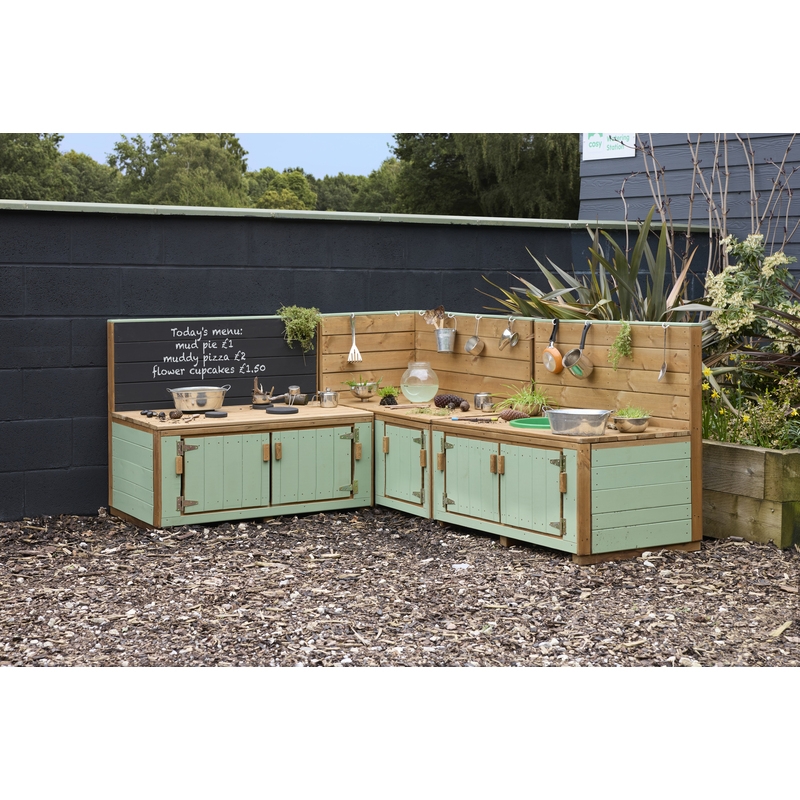 Cosy Country Matschküche aus Holz – Outdoor 48 cm