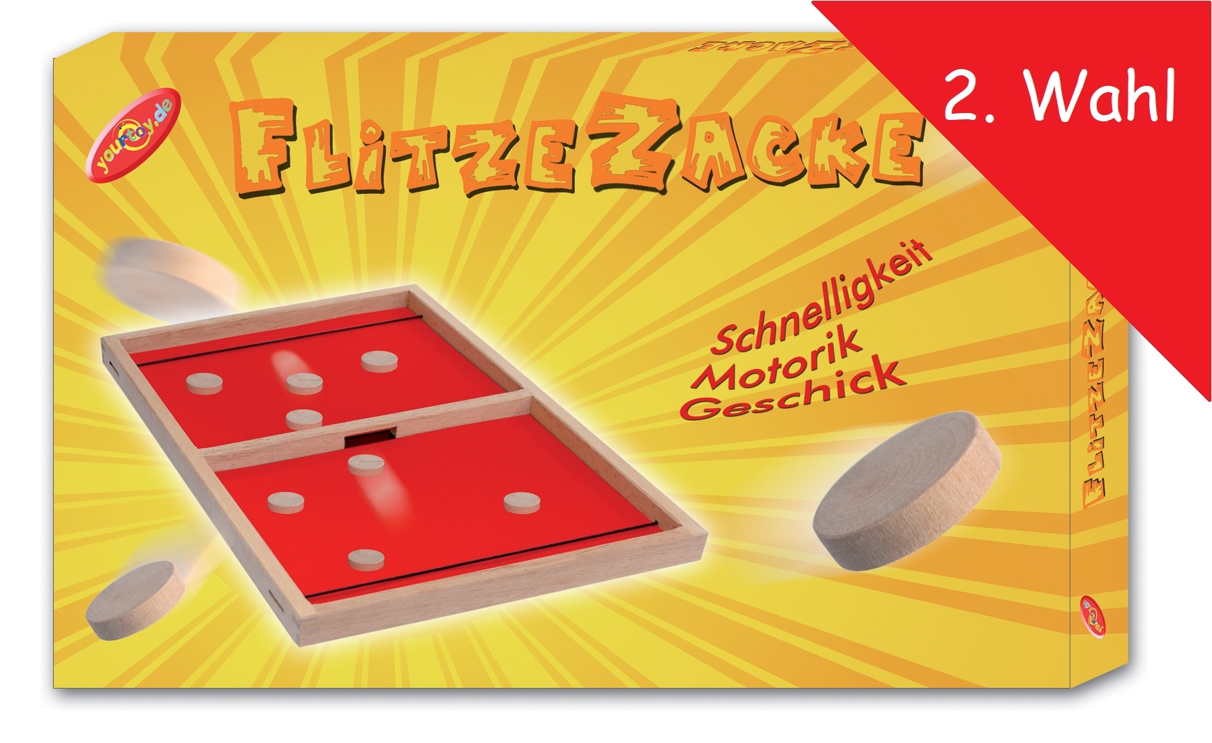 Flitzezacke - Geschicklichkeitsspiel 2. Wahl Flitzezacke - Geschicklichkeitsspiel 2. Wahl