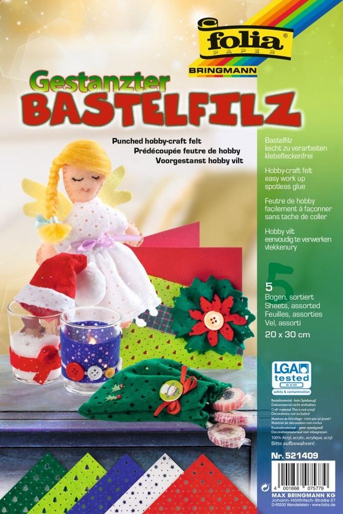 Gestanzter Bastelfilz Gestanzter Bastelfilz