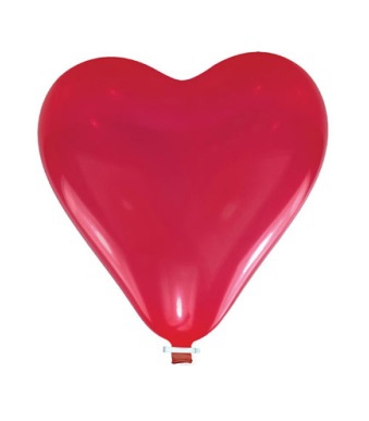 Riesenluftballon Herz, 60 cm