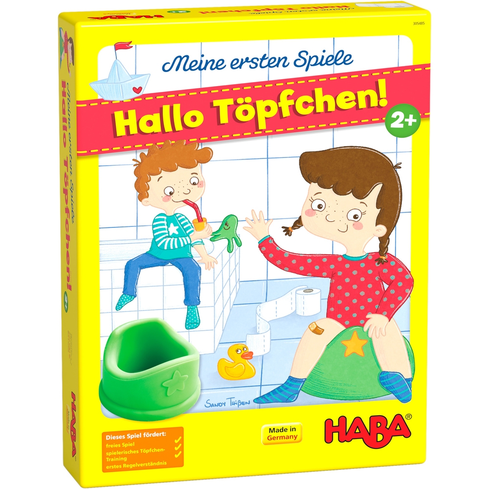 HABA Meine ersten Spiele - Hallo Töpfchen! HABA Meine ersten Spiele - Hallo Töpfchen!