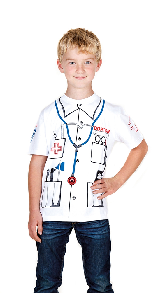 Kostüm Doktor-Shirt Kostüm Doktor-Shirt
