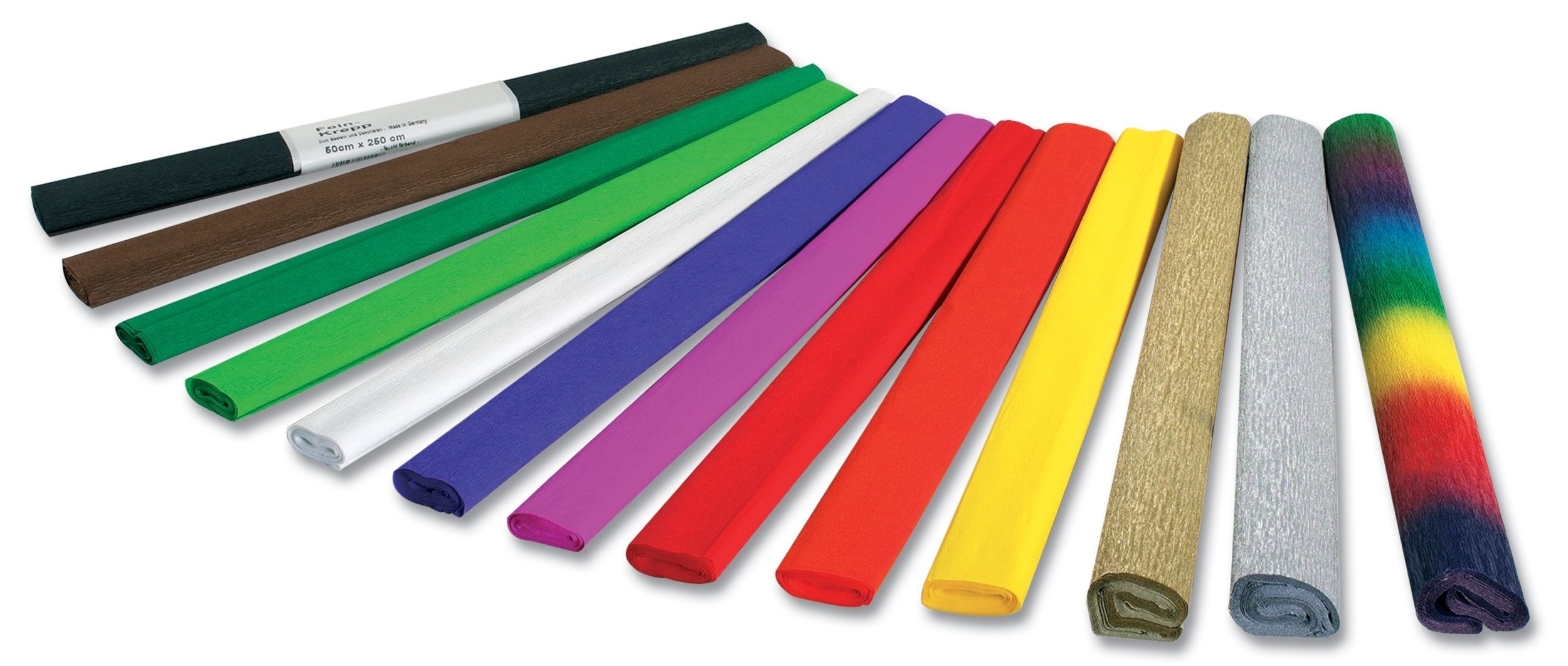 Krepppapier 50 cm x 2,5 m Krepppapier 50 cm x 2,5 m