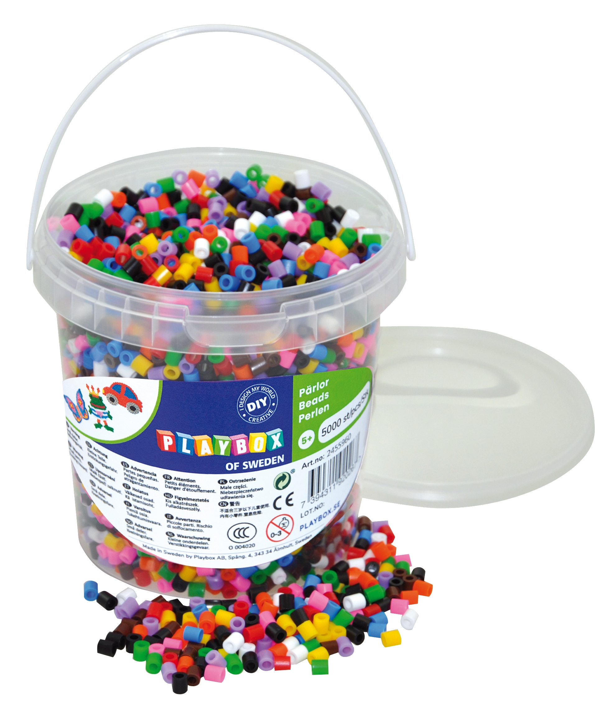 Bügelperlen Multi-Mix 5.000 Stk Bügelperlen Multi-Mix 5.000 Stk