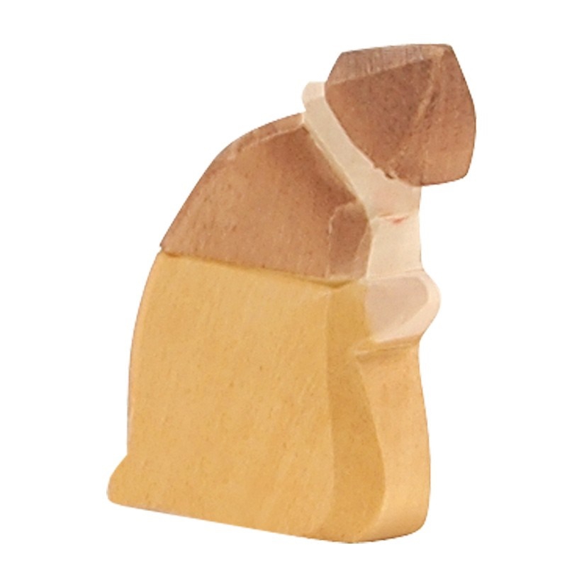Ostheimer Krippenfigur Hirte kniend Ostheimer Krippenfigur Hirte kniend
