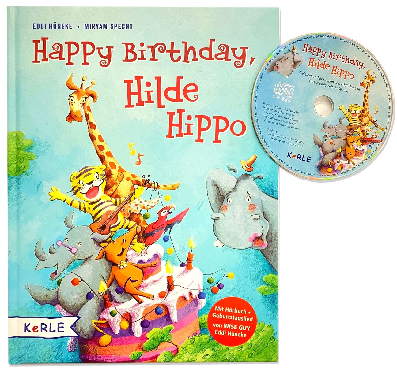 Happy Birthday, Hilde Hippo! Buch mit Hörbuch