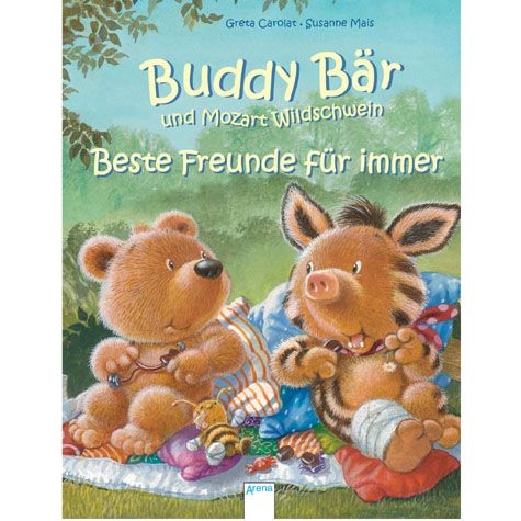 Buddy Bär und Mozart Wildschwein Buddy Bär und Mozart Wildschwein
