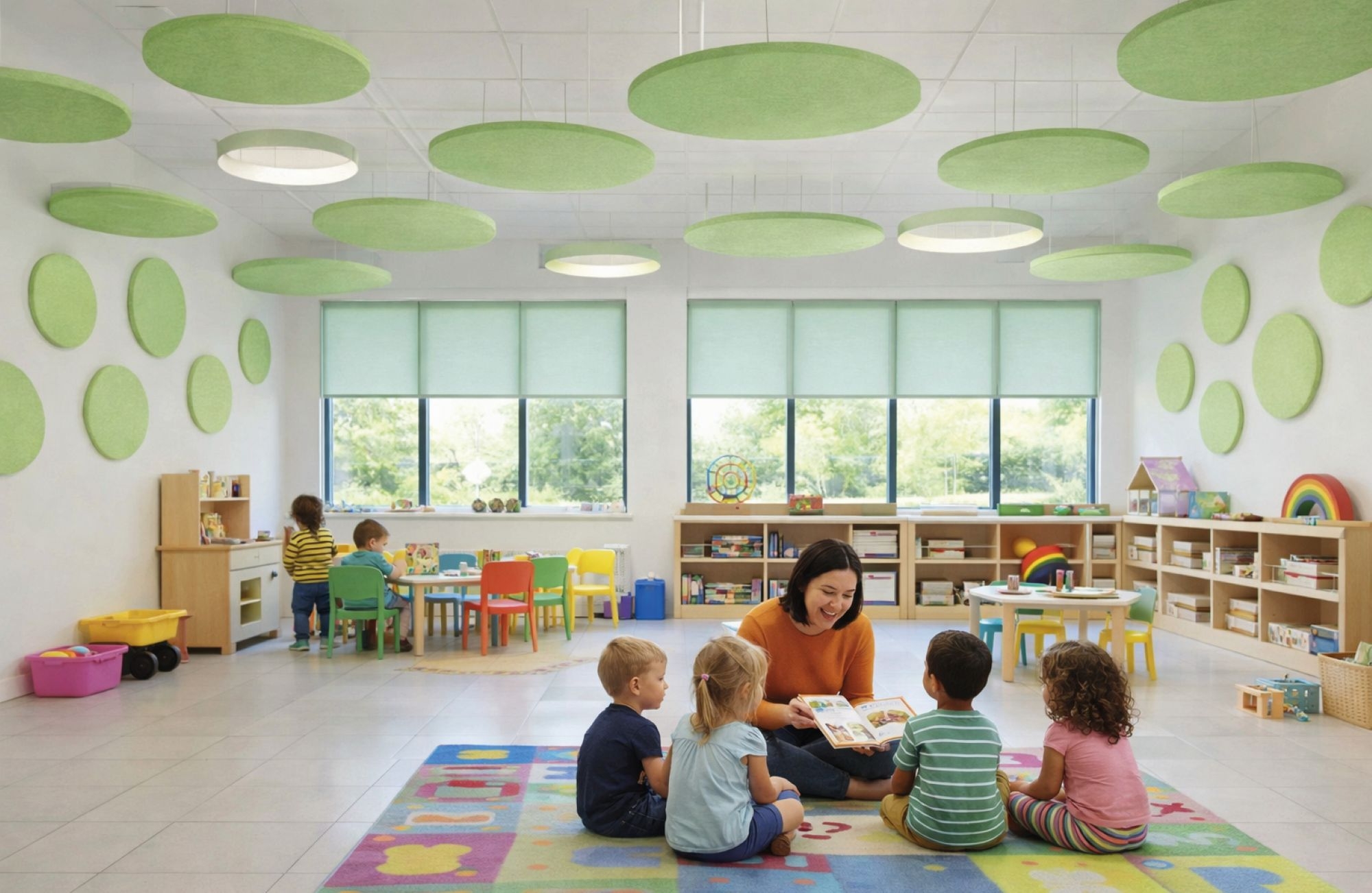 Akustik-Deckenabhängung, Deckenkreis