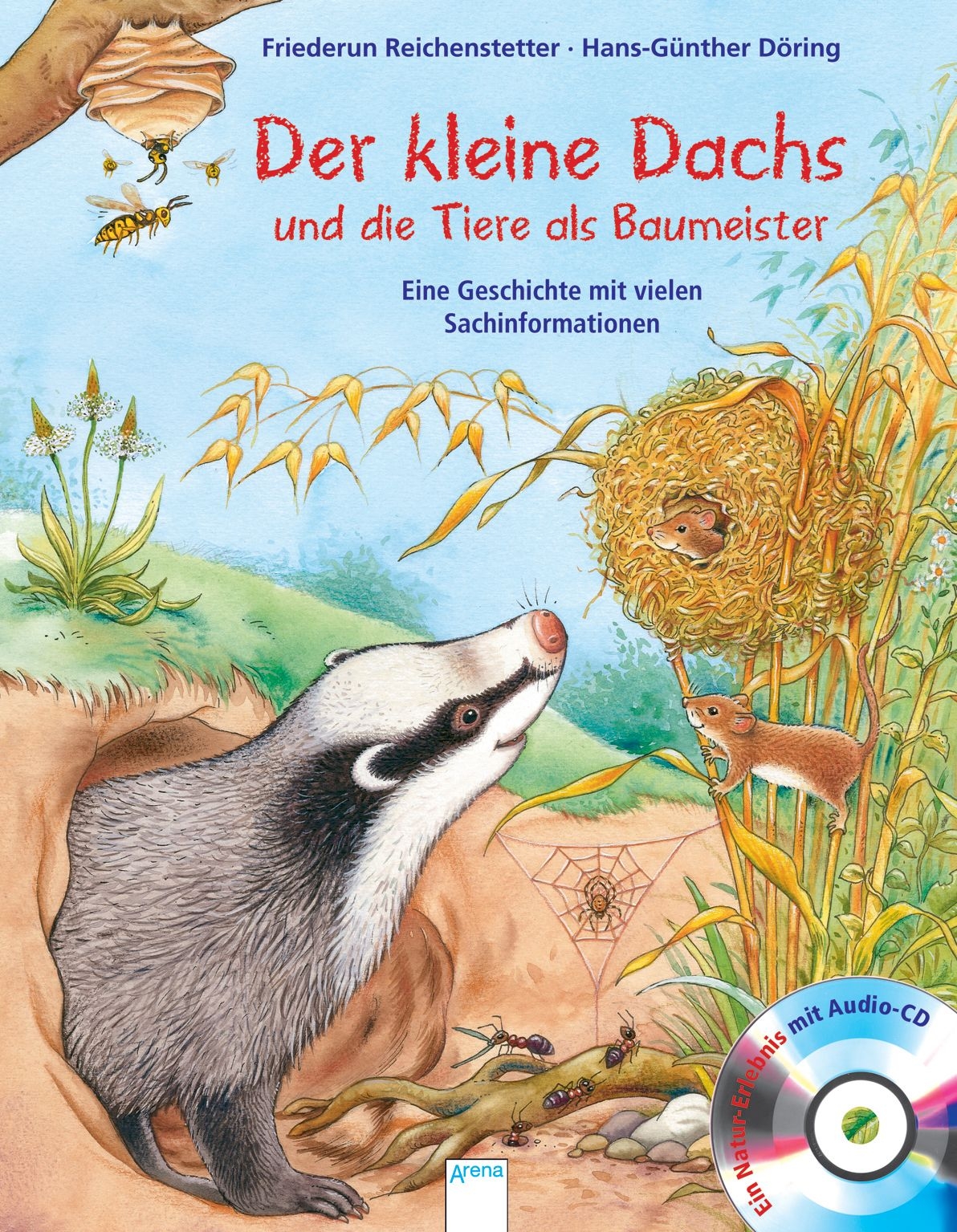 Der kleine Dachs und die Tiere als Baumeister Der kleine Dachs und die Tiere als Baumeister
