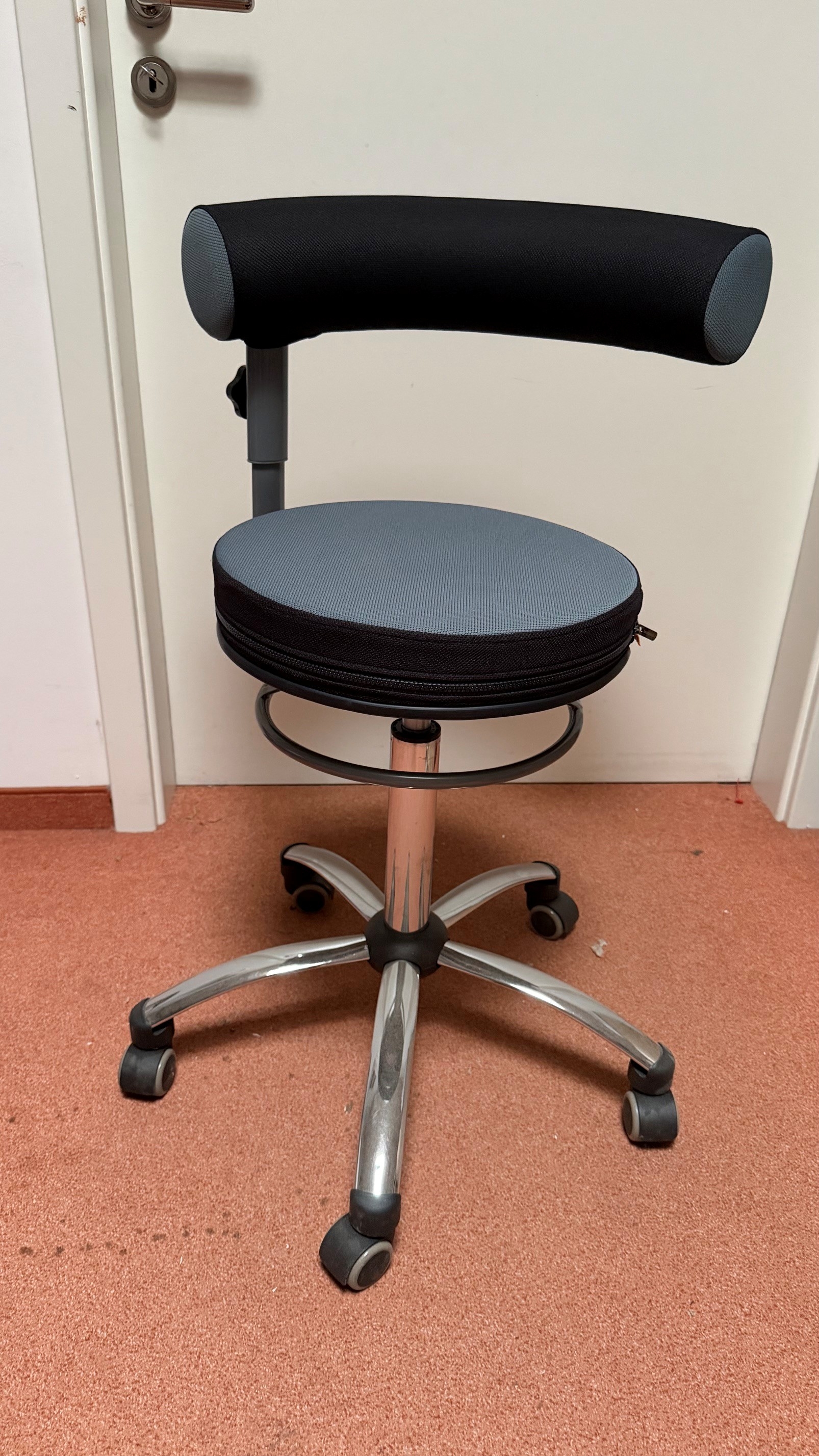 Sanus 2. Wahl: Höhe 60-78 cm Stoff grau