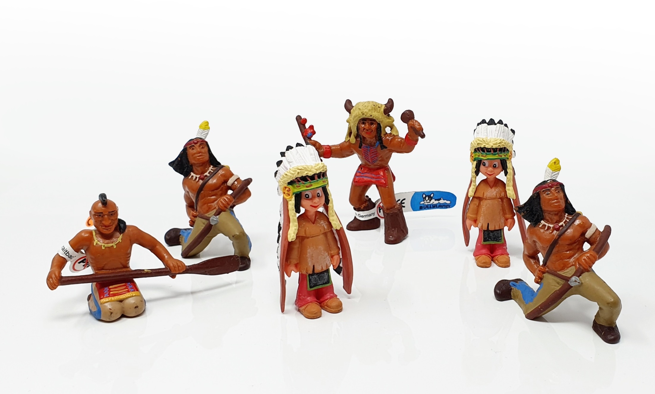 Bullyland Indianer-Set, 6-teilig Bullyland Indianer-Set, 6-teilig