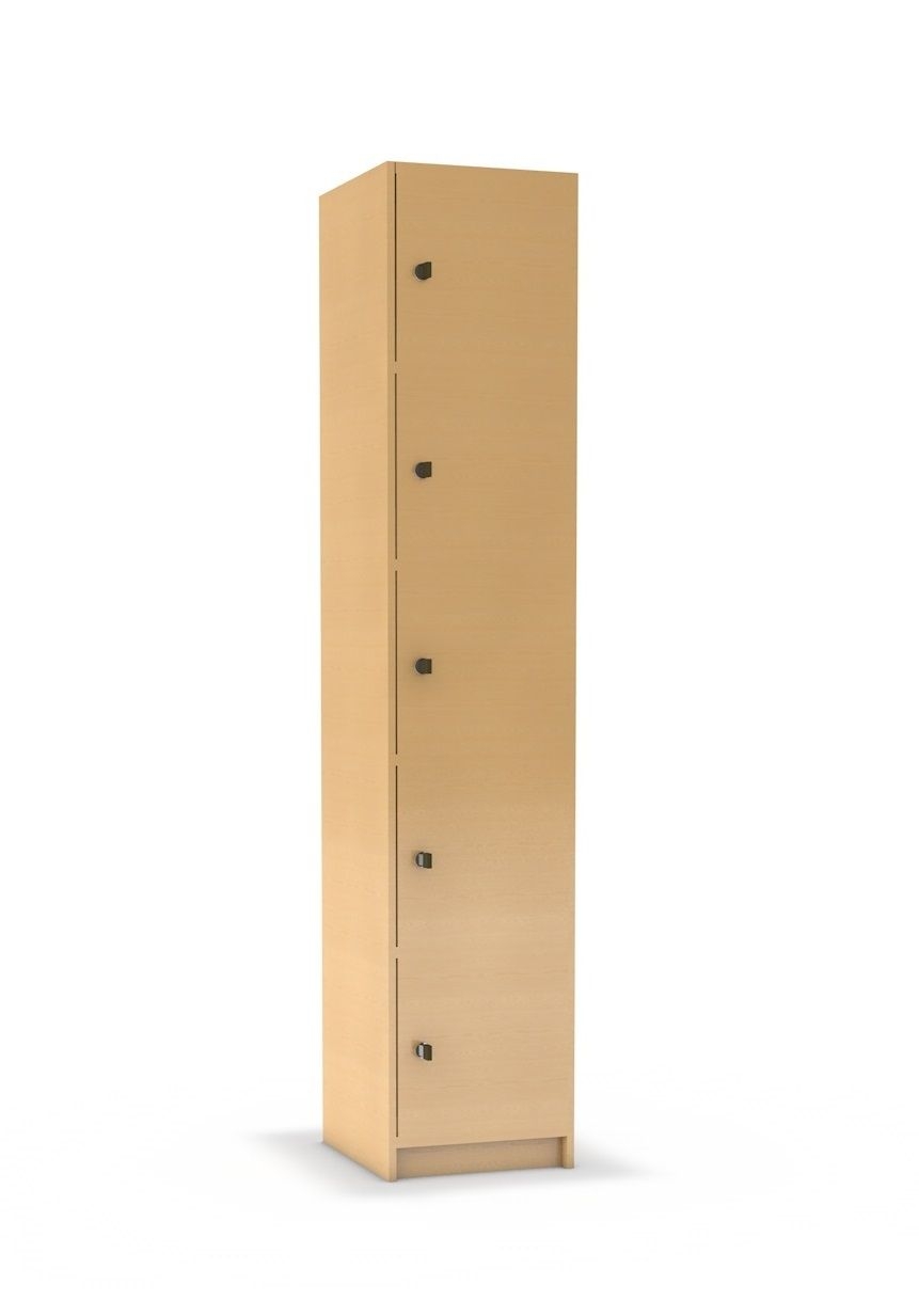 Hochschrank 5 Eigentumsfächer Türanschlag rechts Hochschrank 5 Eigentumsfächer Türanschlag rechts