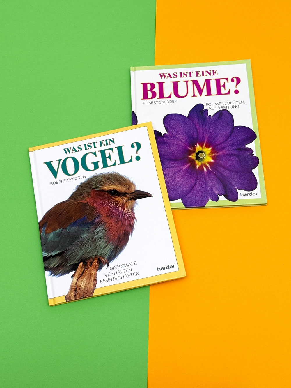 Was ist ein Vogel? & Was ist eine Blume? 2er Set Was ist ein Vogel? & Was ist eine Blume? 2er Set