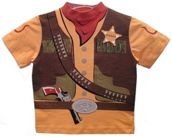 Kostüm T-shirt Sheriff