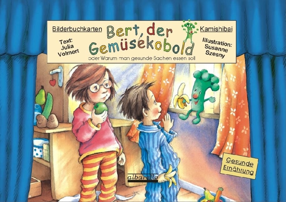 Kamishibai-Karten "Bert, der Gemüsekobold"