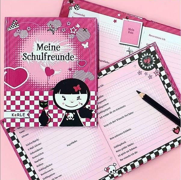 Meine Schulfreunde - Freundebuch für Mädchen Meine Schulfreunde - Freundebuch für Mädchen