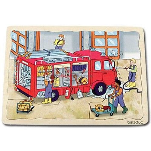 Lagen-Puzzle Feuerwehr