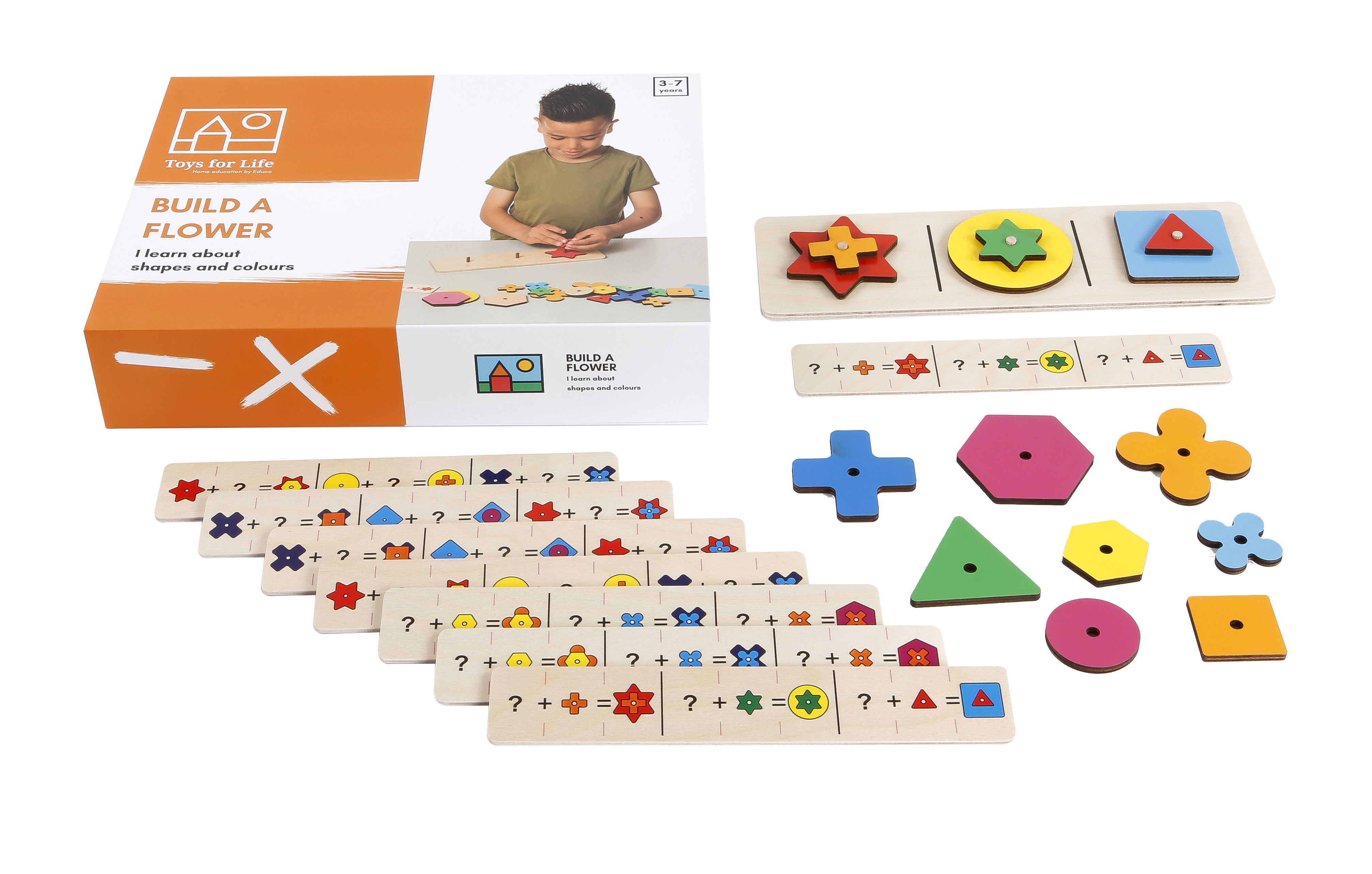 Lernspiel "Build a flower" Baue eine Blume Lernspiel "Build a flower" Baue eine Blume