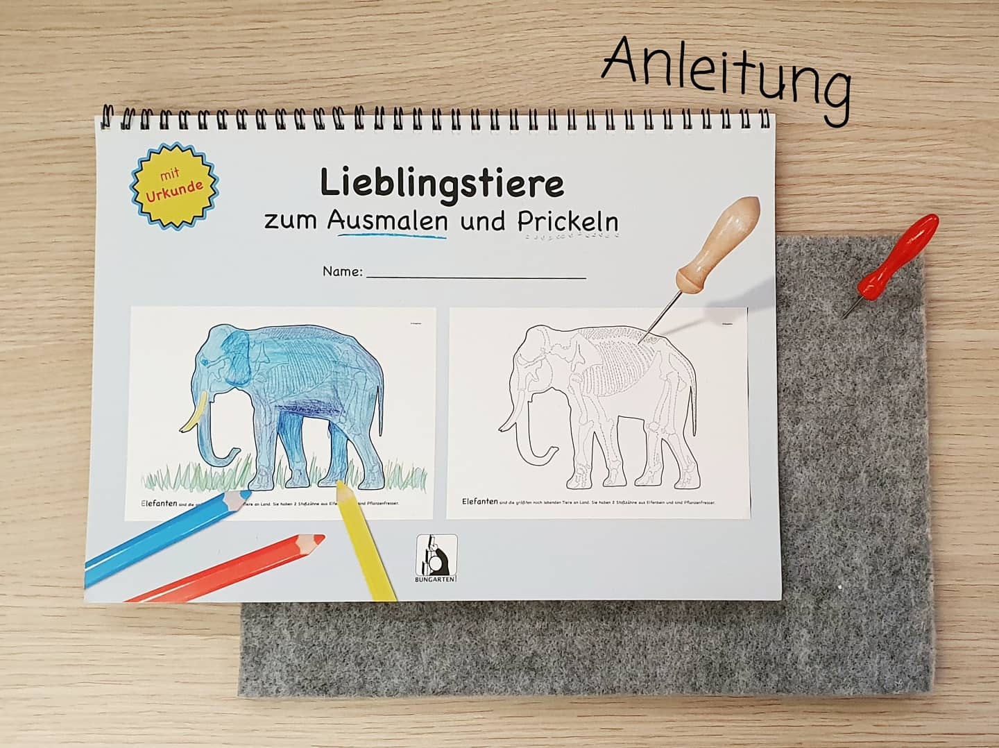 Lieblingstiere zum Ausmalen und Prickeln Lieblingstiere zum Ausmalen und Prickeln