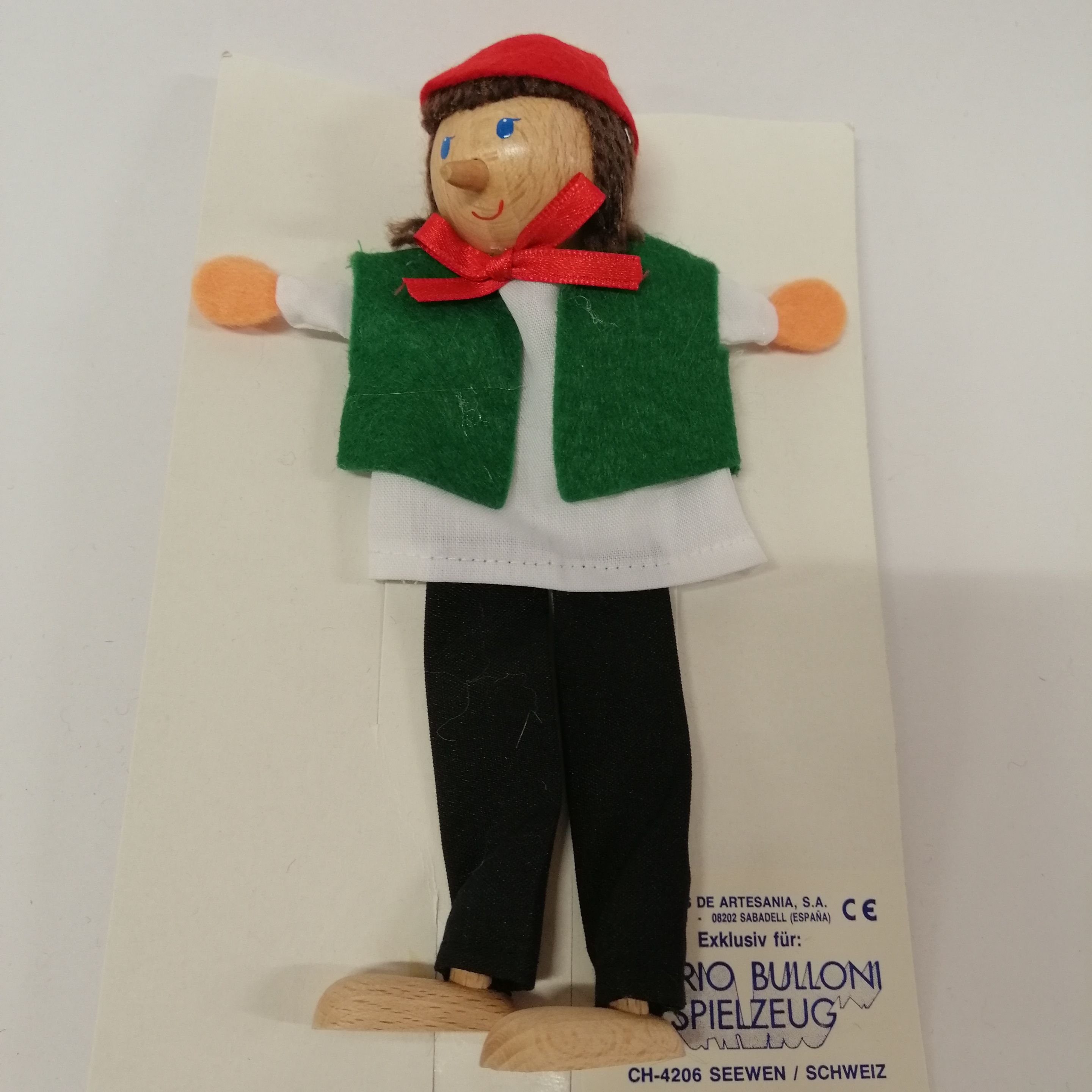 Fingerpuppe Pinocchio Fingerpuppe Pinocchio
