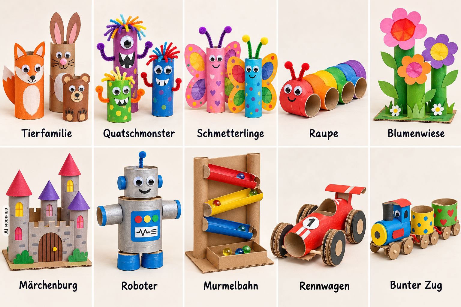 Papprollen 100 Stück