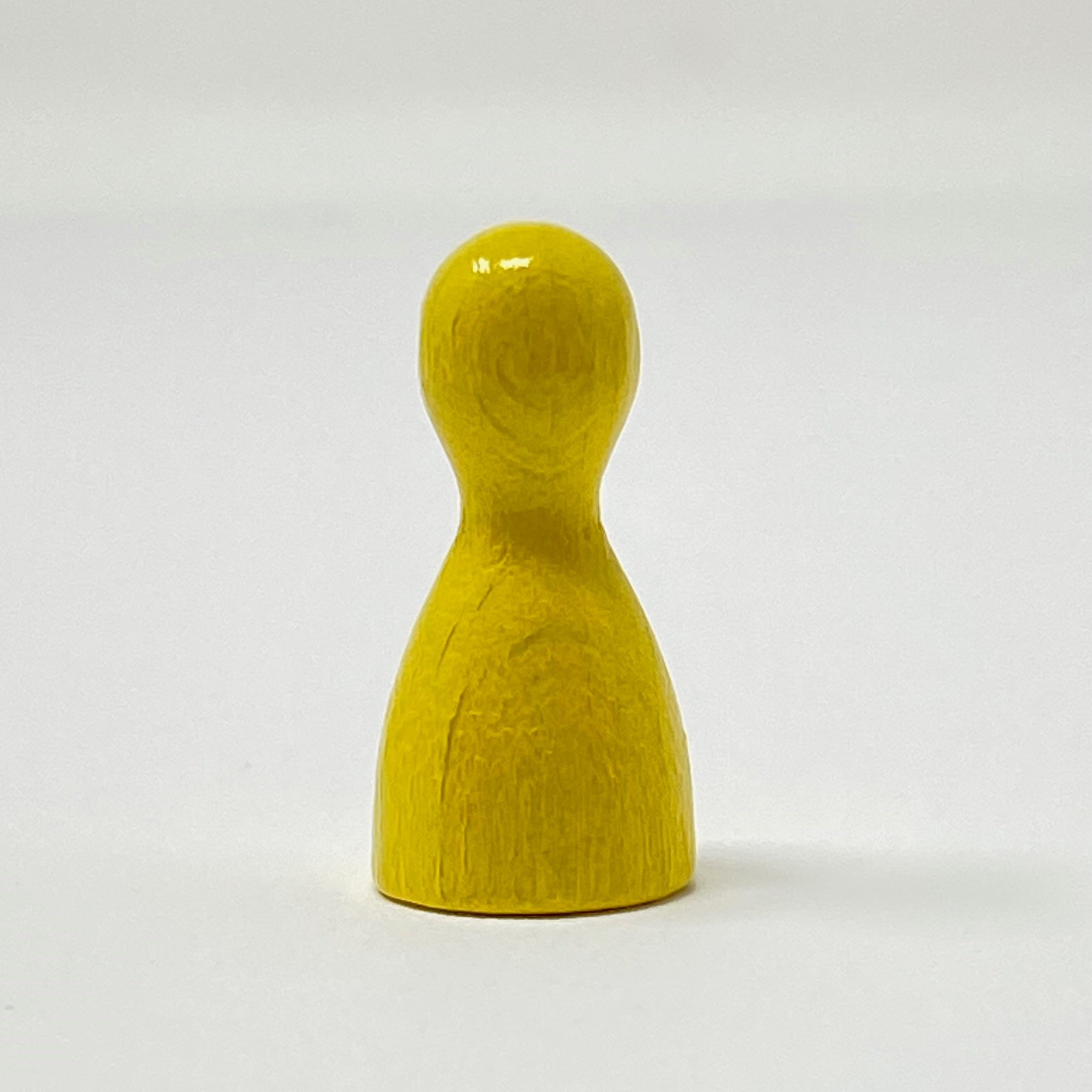Spielfiguren aus Holz, 1 Sück gelb