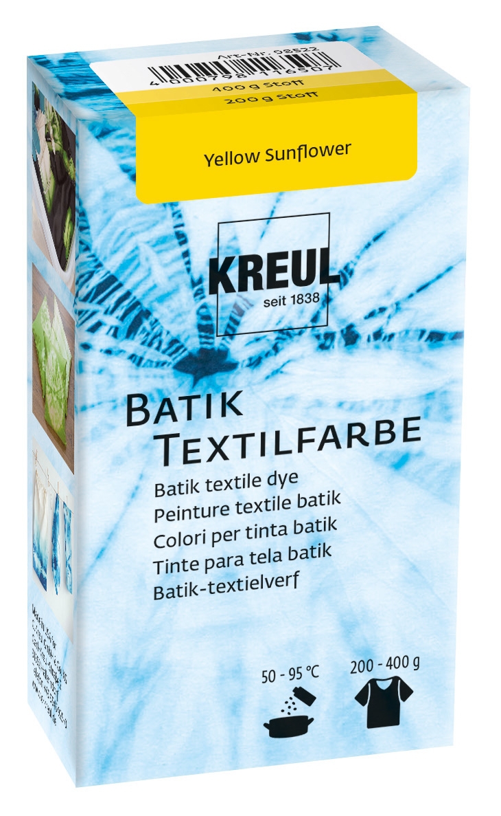 Batik-Textilfarbe dunkelbraun