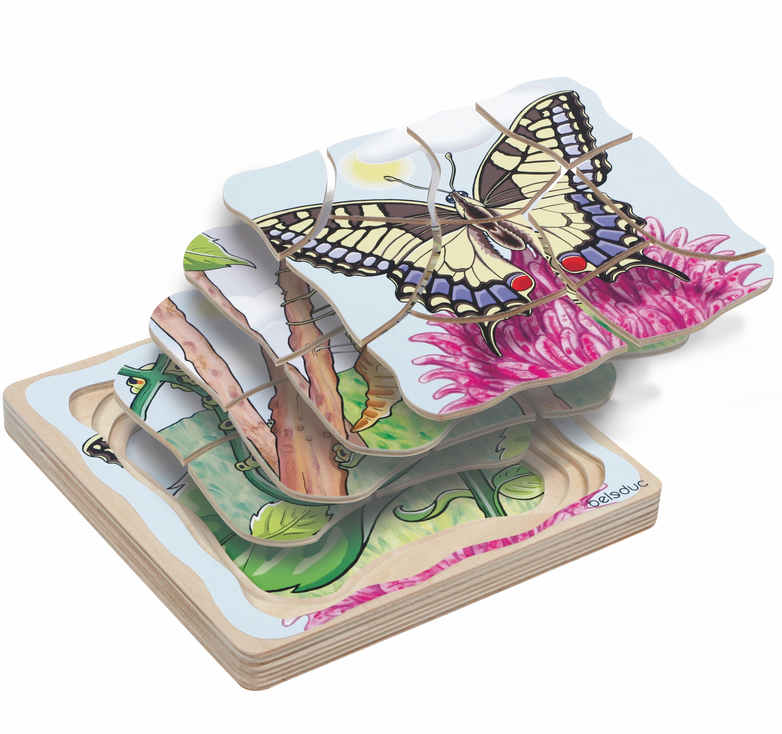 Lagen Puzzle Schmetterling