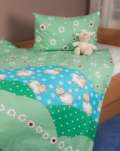 Bettwäsche, Schafe mint Bettwäsche, Schafe mint