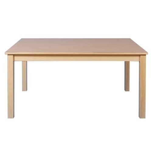 Rechteck-Tisch-Set 120 x 80 H 58cm, 6x Stapelstuhl