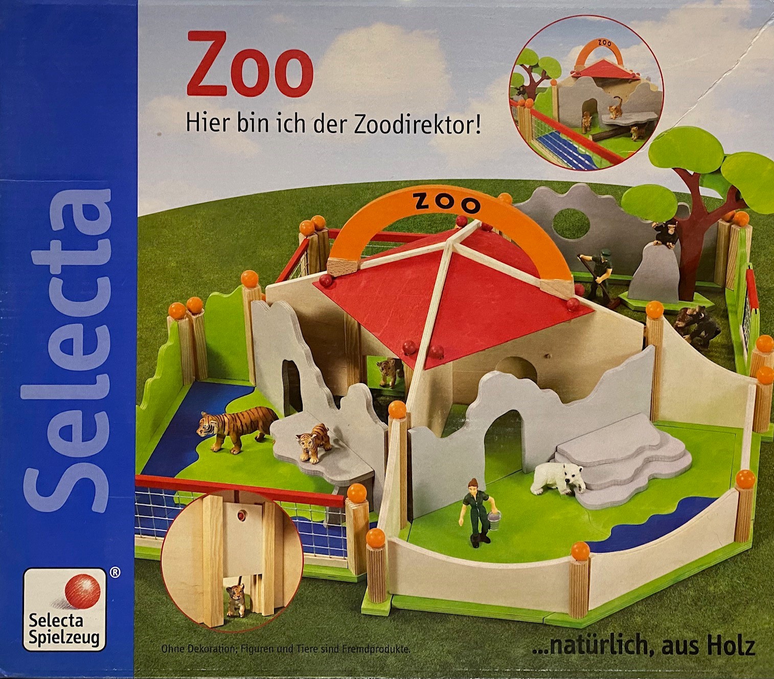 Selecta Zoo aus Holz