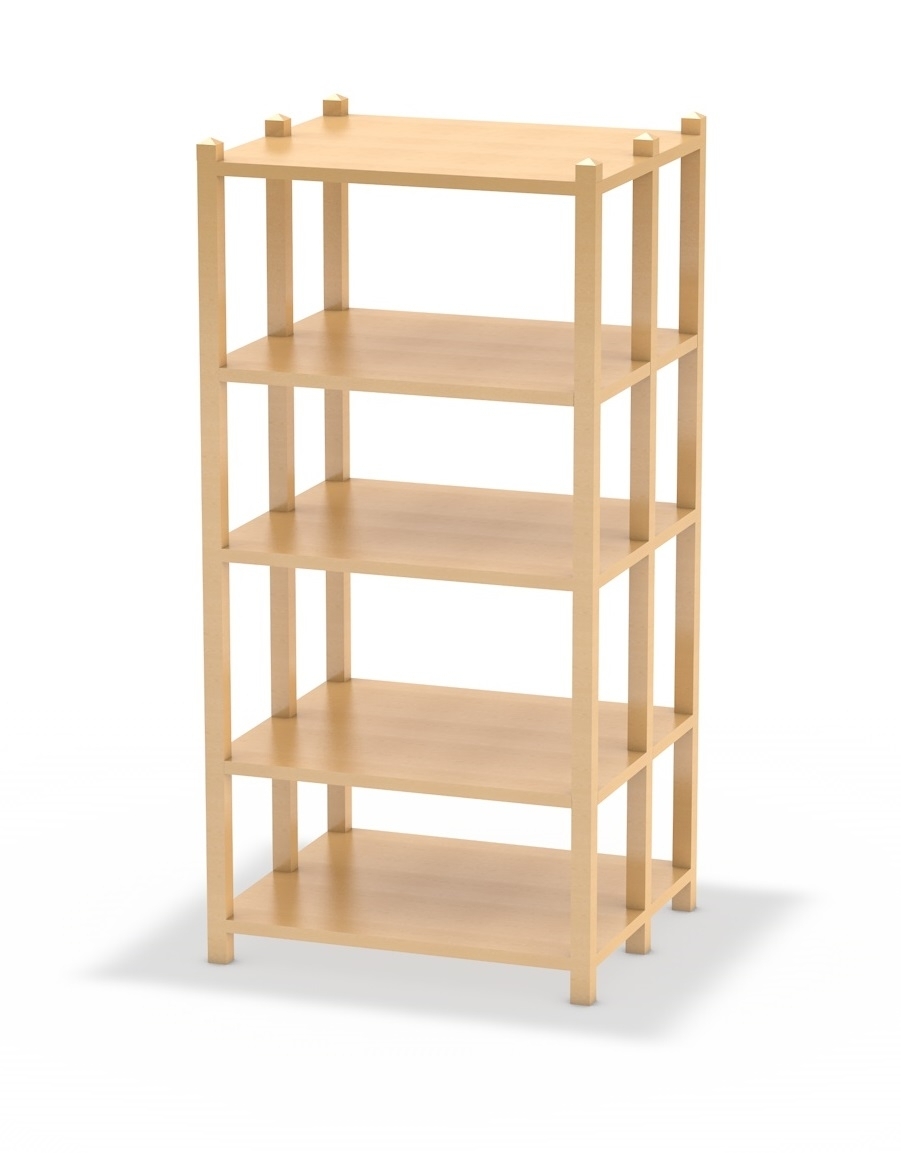 Bücherregal, 80 cm breit, doppelseitig Bücherregal, 80 cm breit, doppelseitig