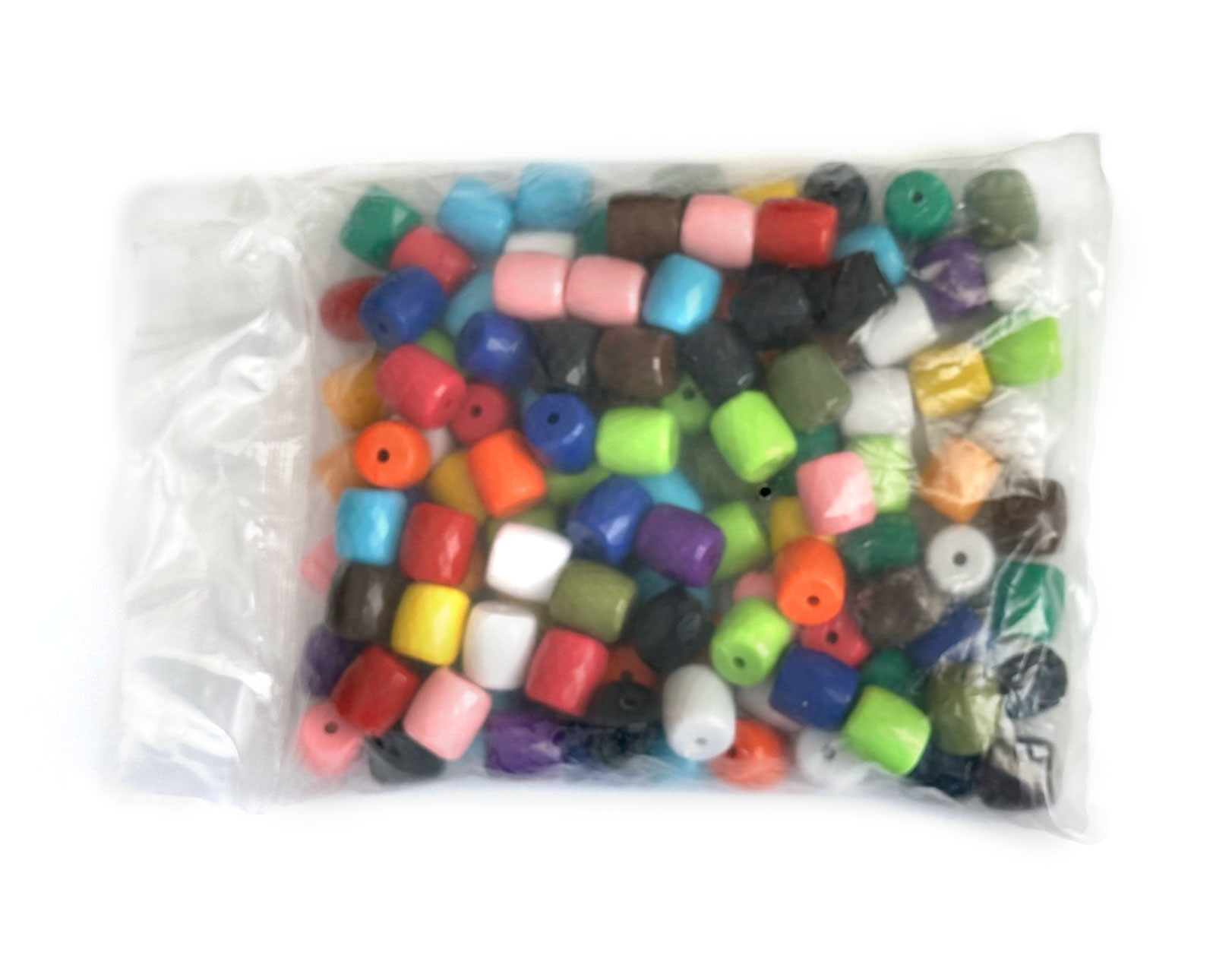 Perlenmix Bunt Walzenform Big Perlenmix Bunt Walzenform Big