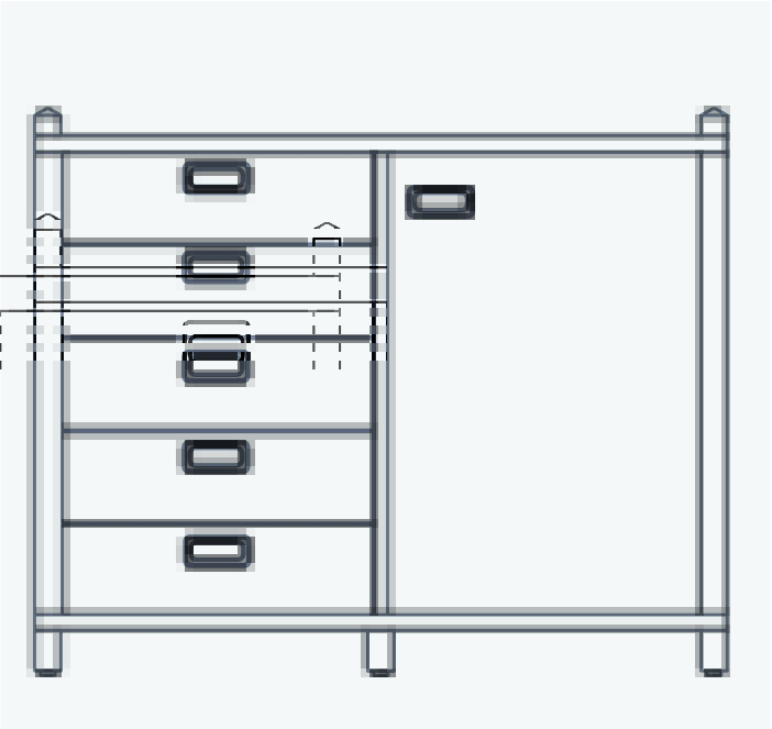Unterschrank "Prinova" Tür rechts Unterschrank "Prinova" Tür rechts