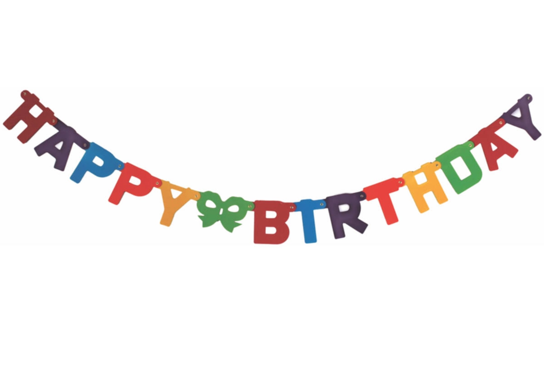 Girlande Happy Birthday - 1,50 m Girlande Happy Birthday - 1,50 m