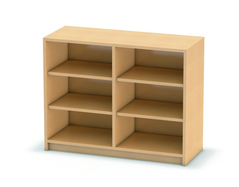 Unterschrank - Mittelwand, 2 Einlegeböden Unterschrank - Mittelwand, 2 Einlegeböden
