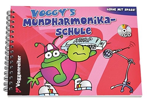 Voggys Mundharmonika-Schule, Buch & CD