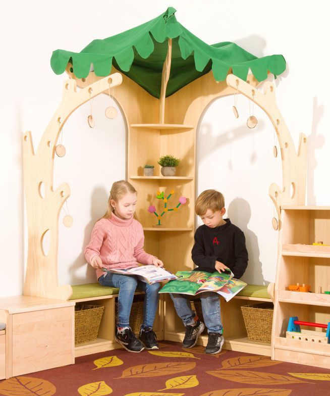 Leseecke Baum mit Teppich Leseecke Baum mit Teppich