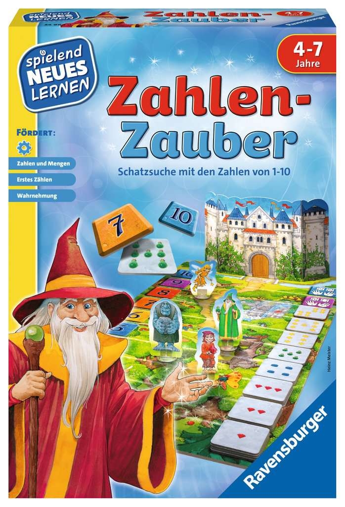 Zahlen-Zauber Zahlen-Lernspiel Zahlen-Zauber Zahlen-Lernspiel